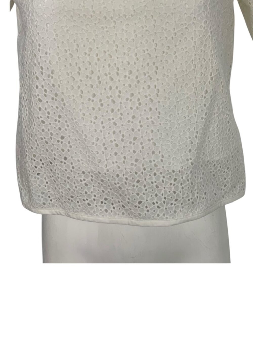 Rag And Bone Flavia Top Blouse 2XS XXS White Off The Shoulder NEW - Picture 13 of 16